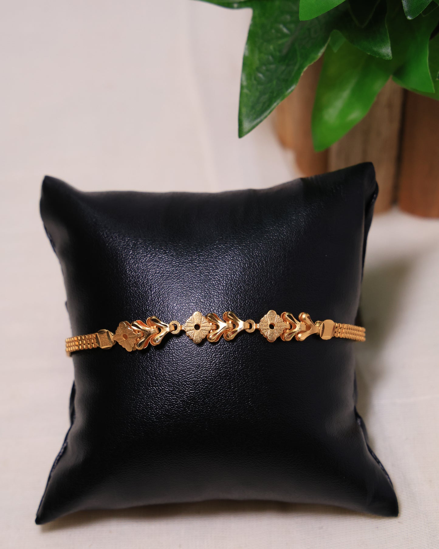 Aura Gold Finish Bracelet