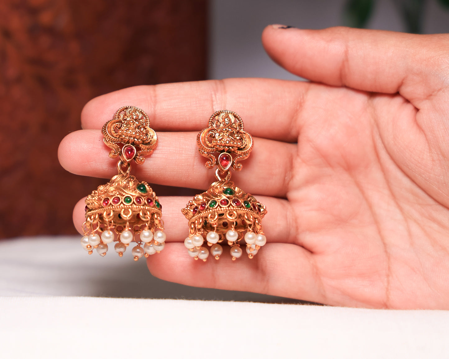 Classic Lakshmi Jhumka