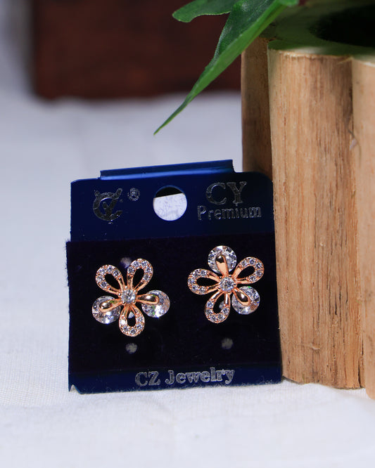 Golden Blossom Earring