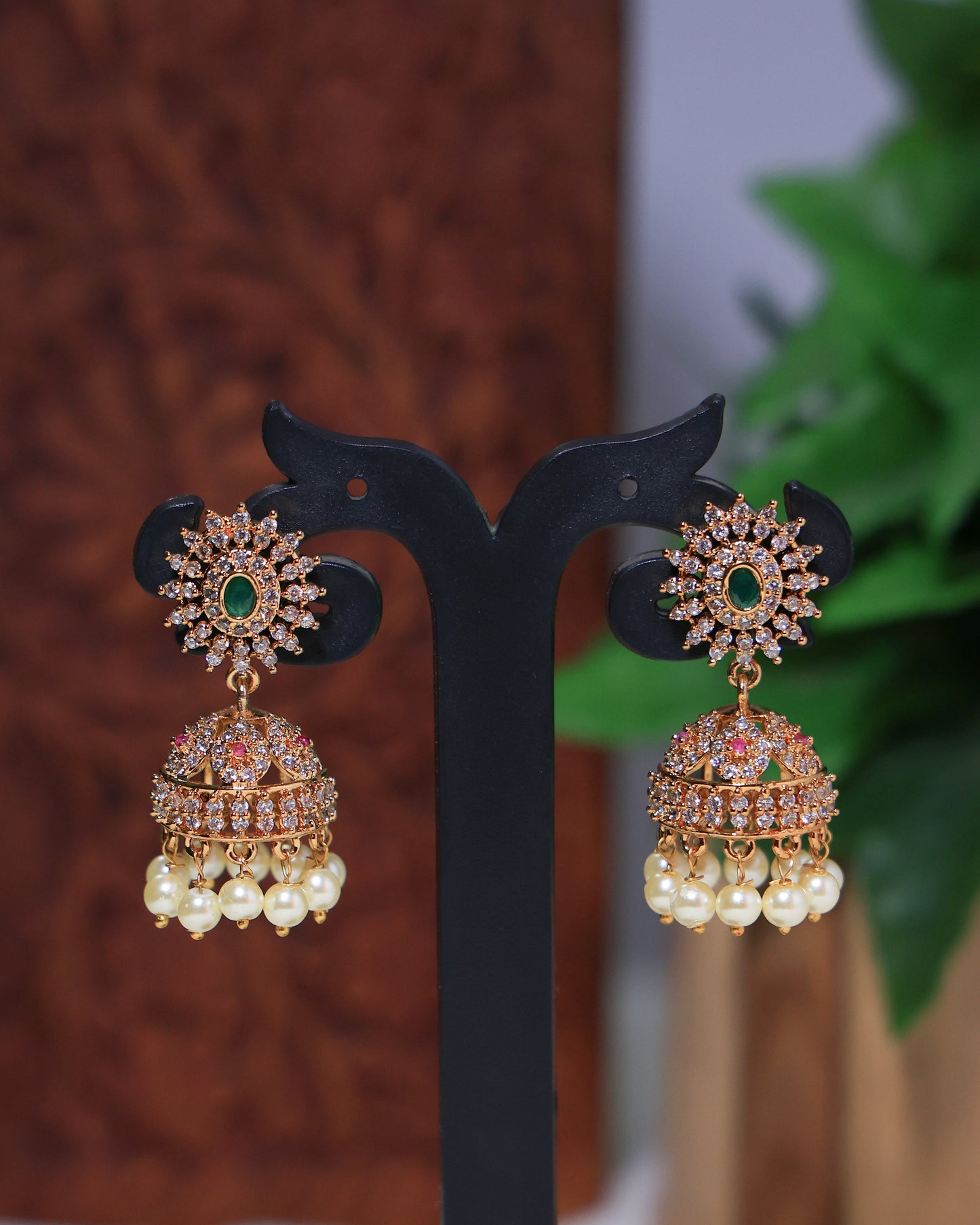 Premium Stone Jhumka