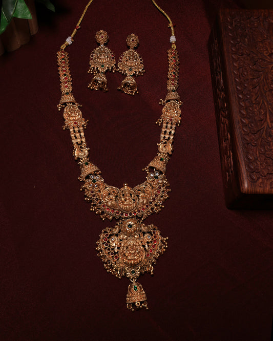Nakshi Haaram Traditional Bridal Set
