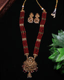 Antique Red Beads Set