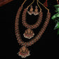 Antique Temple Gold Haaram Set