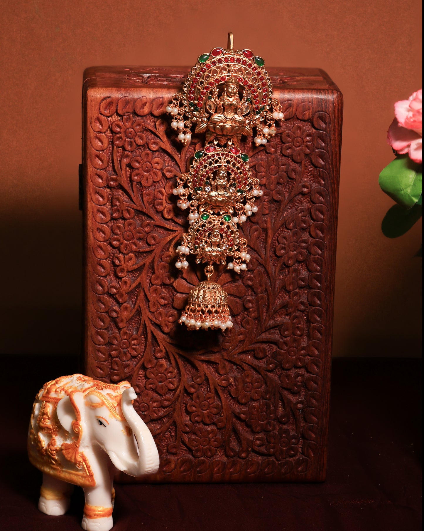 Antique Lakshmi stone Jada Billai