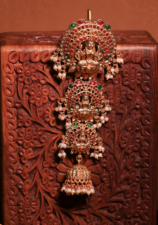 Antique Lakshmi stone Jada Billai