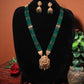 Emerald Green Chandbali Set