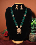 Emerald Green Chandbali Set