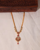Floral Drop Neckpiece