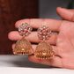 Amphora Jhumka - Red