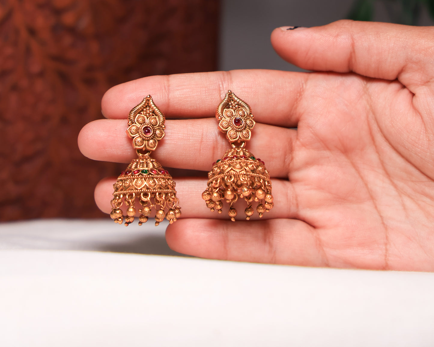 South Indian Jhumkas