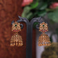 Mini peacock jhumka