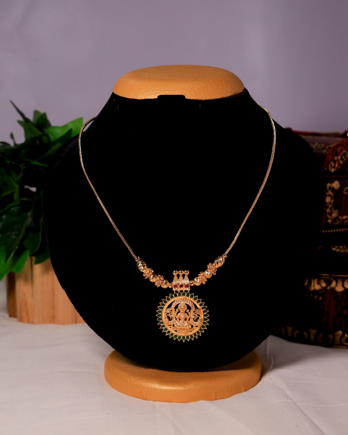 Saraswati Neckpiece - Green