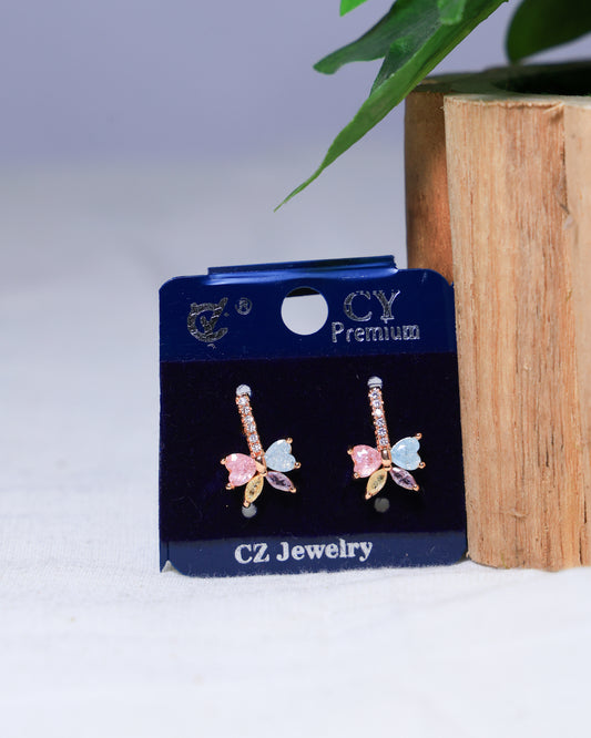 Blush Bloom Rose Gold Earring