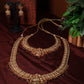 Lakshmi Devi Antique Gold Haaram Set