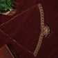 Antique Gold Temple Bridal Necklace Set with Hip Chain