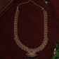 Antique Gold Temple Bridal Necklace Set with Hip Chain