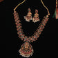 Antique Temple Gold Haaram Set