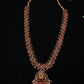 Antique Temple Gold Haaram Set