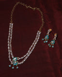 Imperial Ad Stone Necklace with Earrings