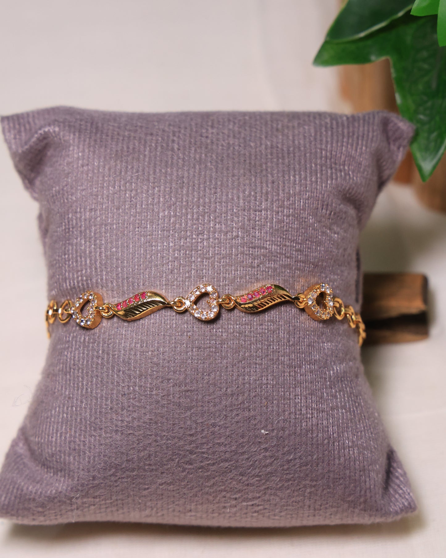Luxe Gold Finish Bracelet