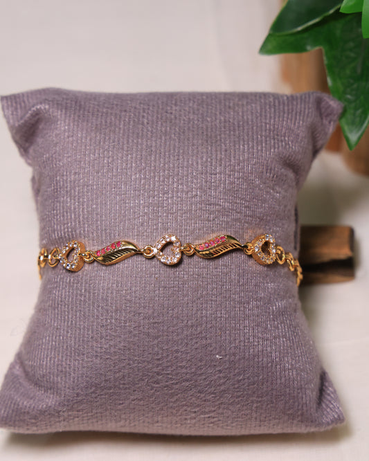 Luxe Gold Finish Bracelet