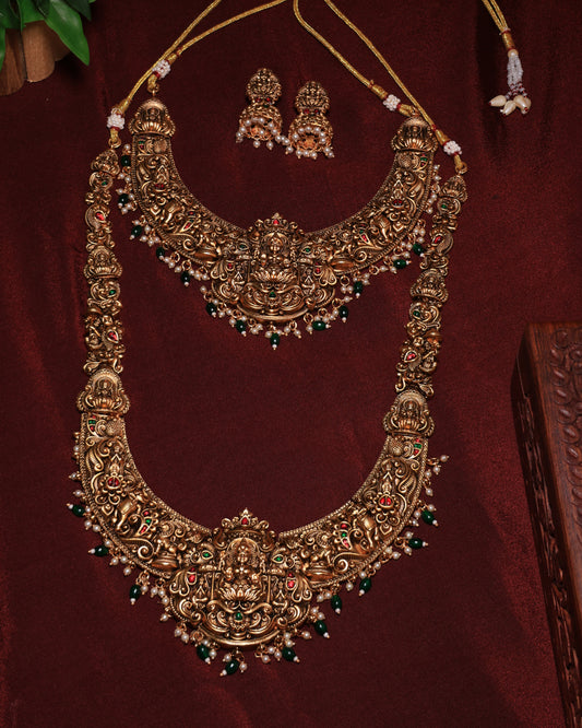 Mahalakshmi Temple Haaram Set