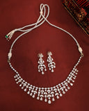 NJ Ad Stone Necklace with Earrings