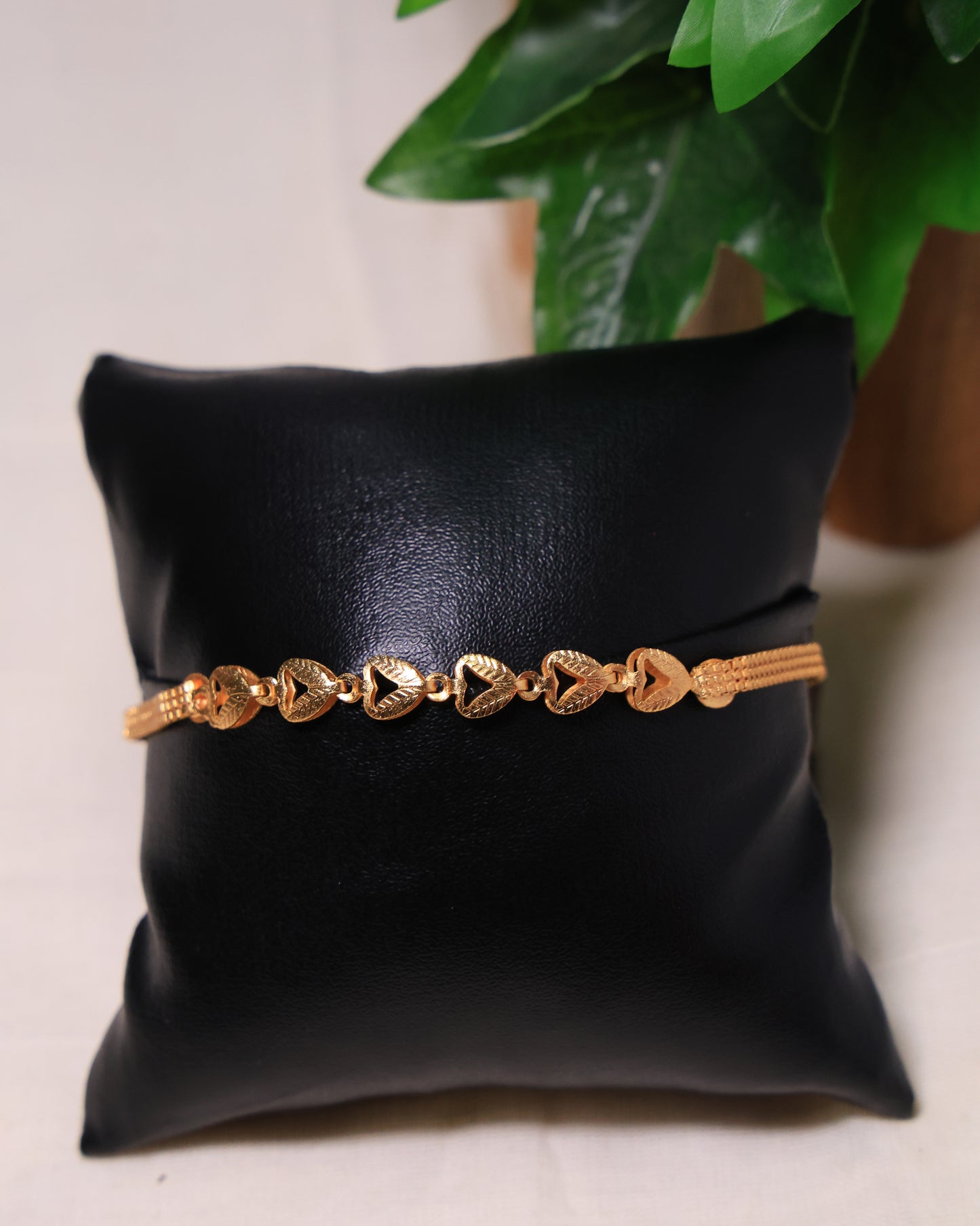 Nyra Gold Finish Bracelet