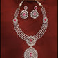 Royal Victorian Crystal Necklace with Earrings