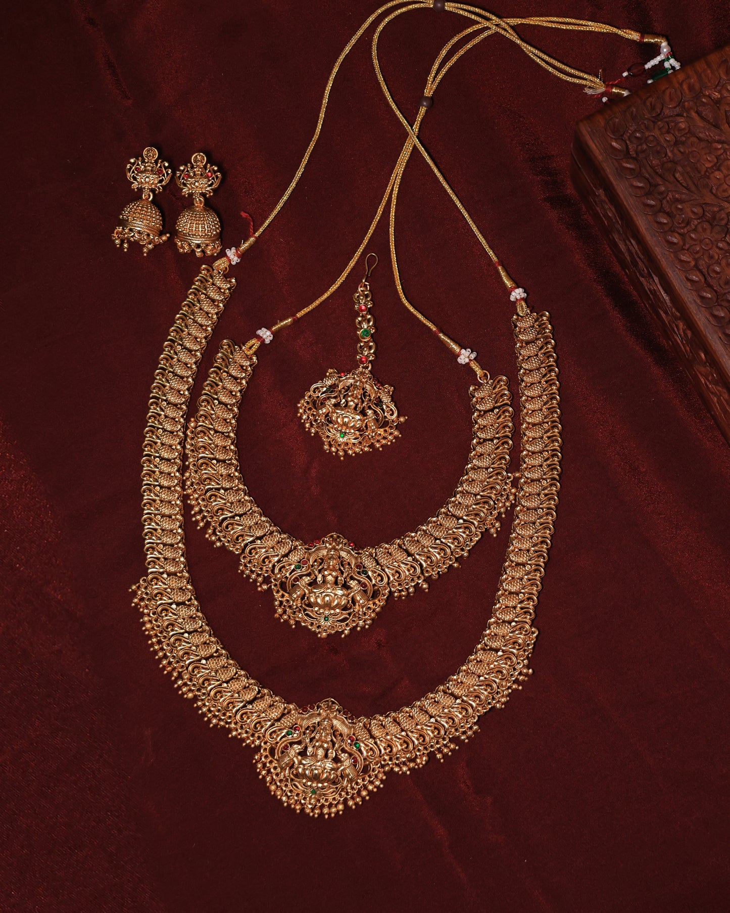 Traditional South Indian Bridal Haaram Set