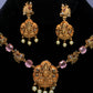 Vishnu Peacock Design Neckpiece