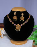 Vishnu Peacock Design Neckpiece